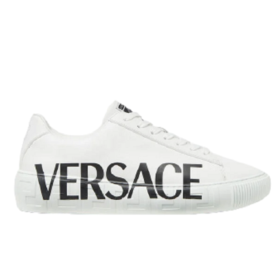 Giày Versace Greca Logo Trainers White DSU8404-DV51G-D0141