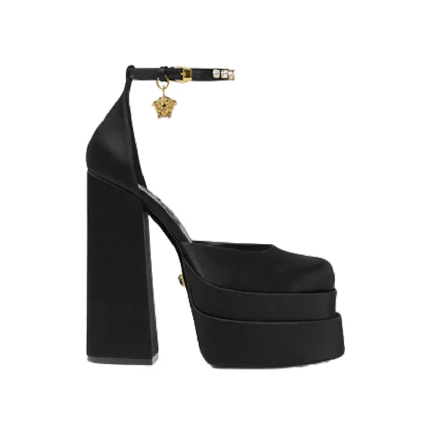 Giày Versace Medusa Aevitas Platform Pumps 1002005-DRA67-1B00V