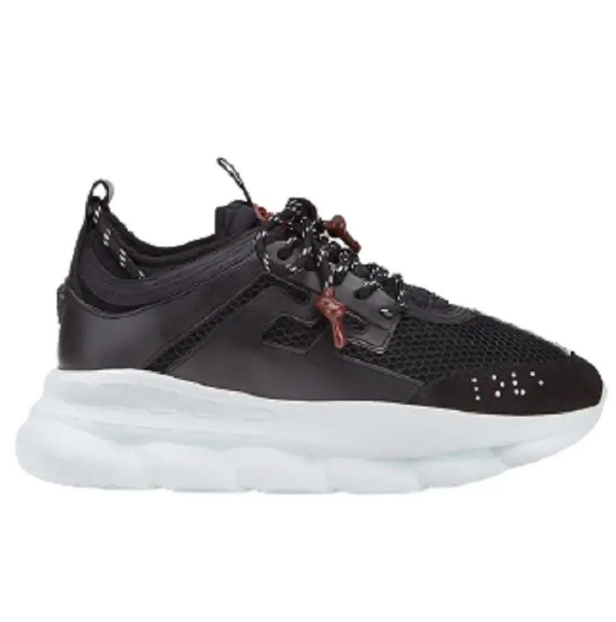 Giày Versace Chain Reaction Trainers Black DSU7071E-D9TVG-D41H1