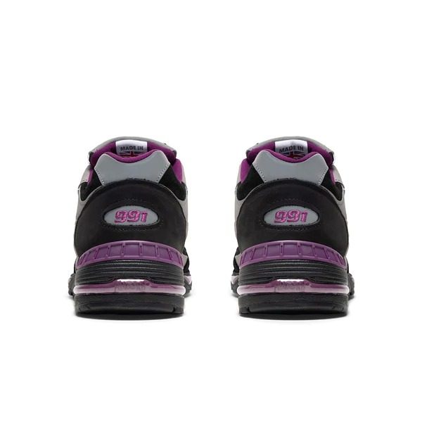 Giày New Balance x Stray Rats x 991 'Black Purple' M991SRP - Ảnh 3