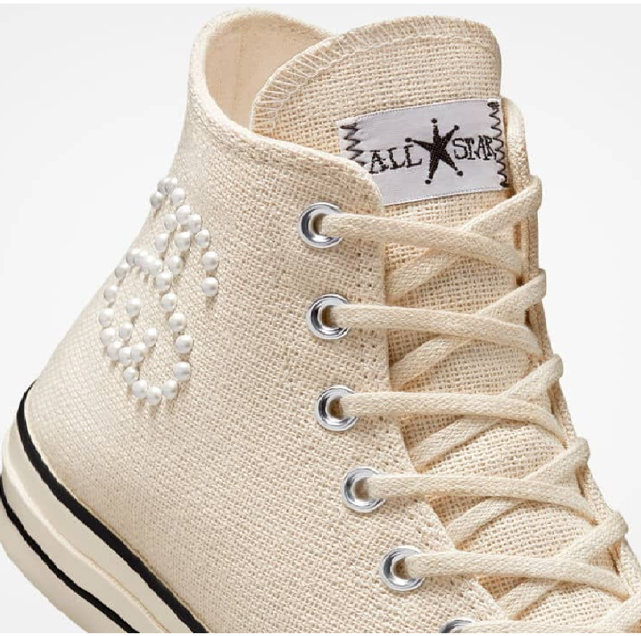 Giày Converse Chuck Taylor All-Star 70 Hi Stussy 'Fossil Pearl' A02051C - Ảnh 5