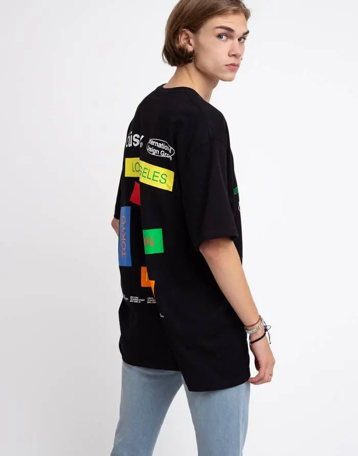 Alternative view of Áo Stussy City Banners Tee 'Black' 1904568