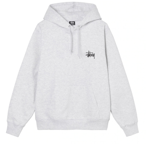 Áo Basic Hoodie Stussy 'Grey' 1924762-ASH