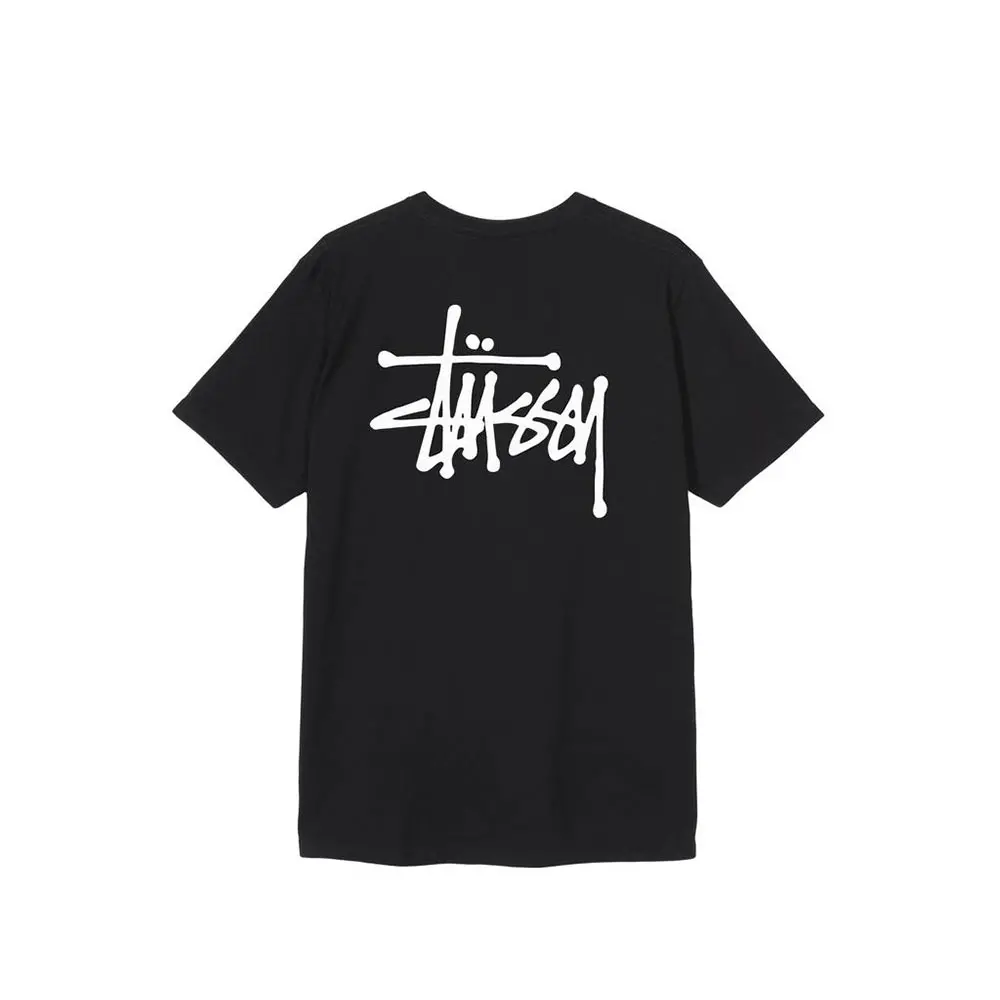 Alternative view of Áo Stussy Basic Logo Tee 'Black'