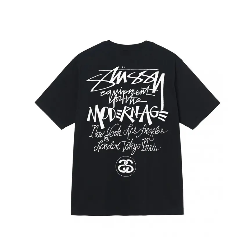 Áo Stussy SS22 Stussy Modern Age Tee 'Black' 1904793-BLAC