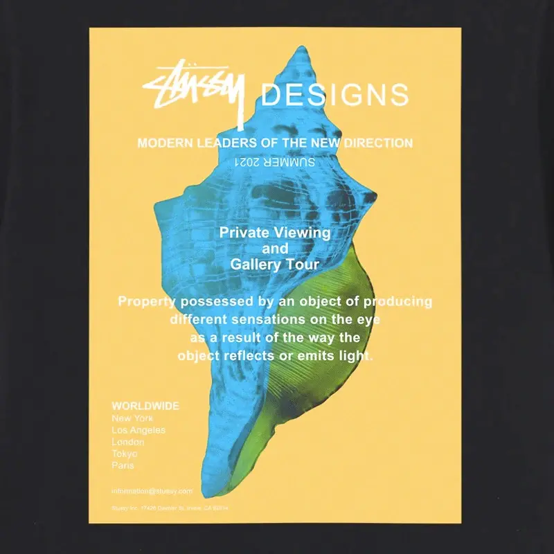 Áo Stussy Modern Leaders Tee 'Black' - Ảnh 4