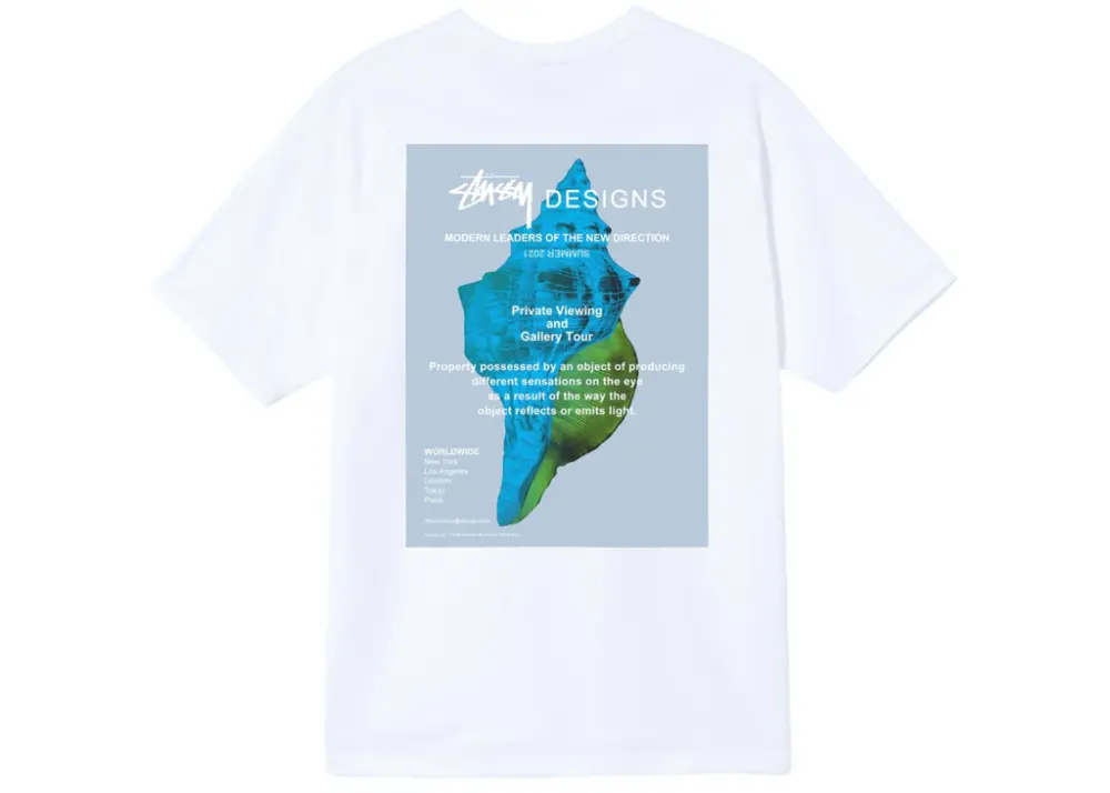Áo Stussy Modern Leaders Tee 'White' - Ảnh 4