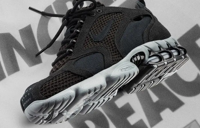 Giày Nike Stussy x Air Zoom Spiridon Caged 2 'Black Cool Grey' CQ5486-001 - Ảnh 4