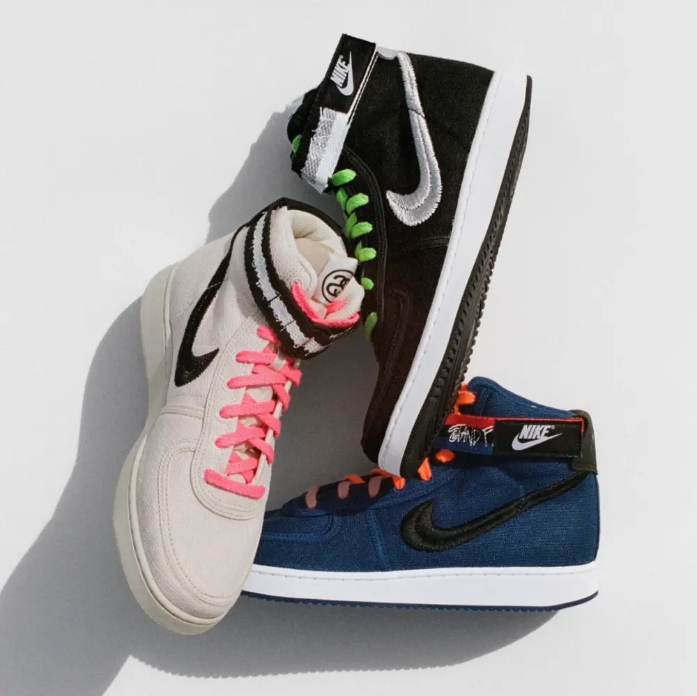 Giày Nike Vandal High 'Stussy Black' DX5425-001 - Ảnh 4