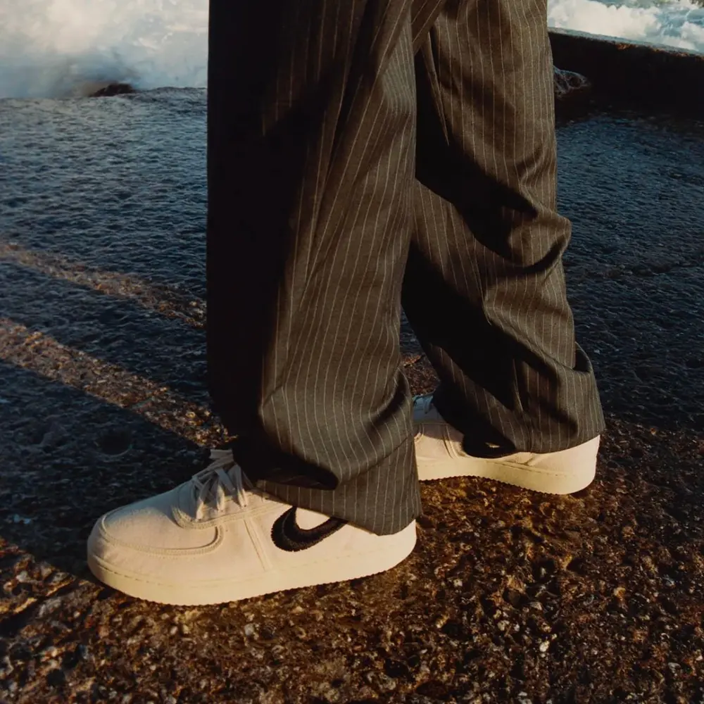 Alternative view of Giày Nike Vandal High 'Stussy Fossil' DX5425-200