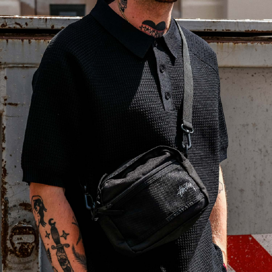 Túi Stussy Stock Pouch Bag - Ảnh 5