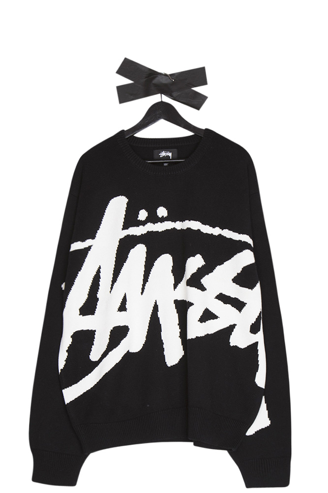 Áo Stussy Sweater in Black 117152-BLAC - Ảnh 3