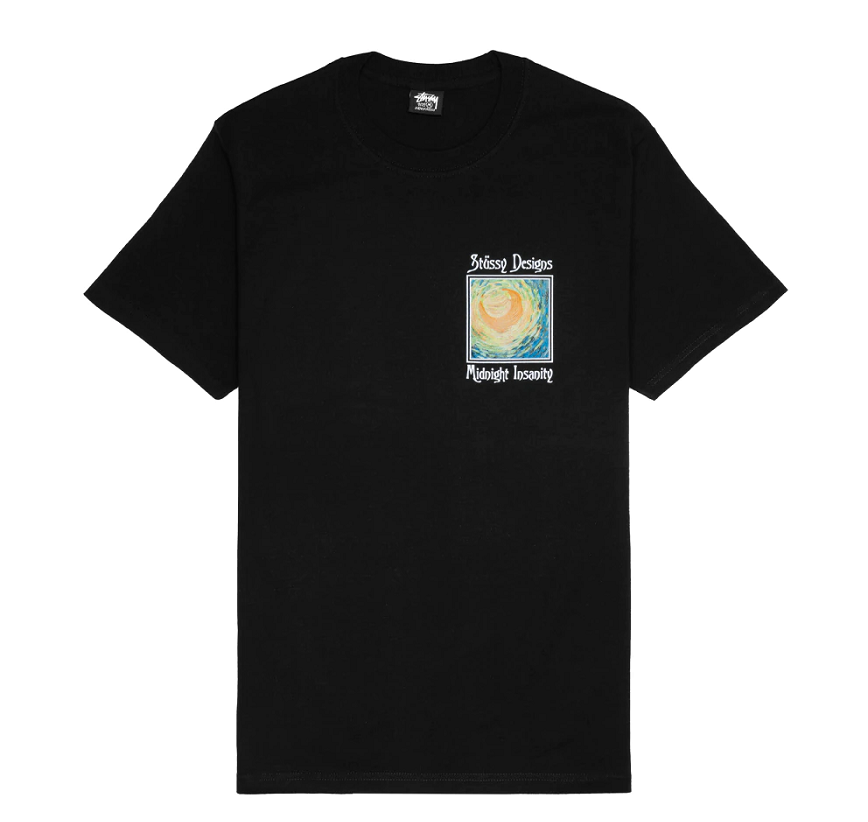 Áo Stussy Midnight Insanity Tee 'Black'