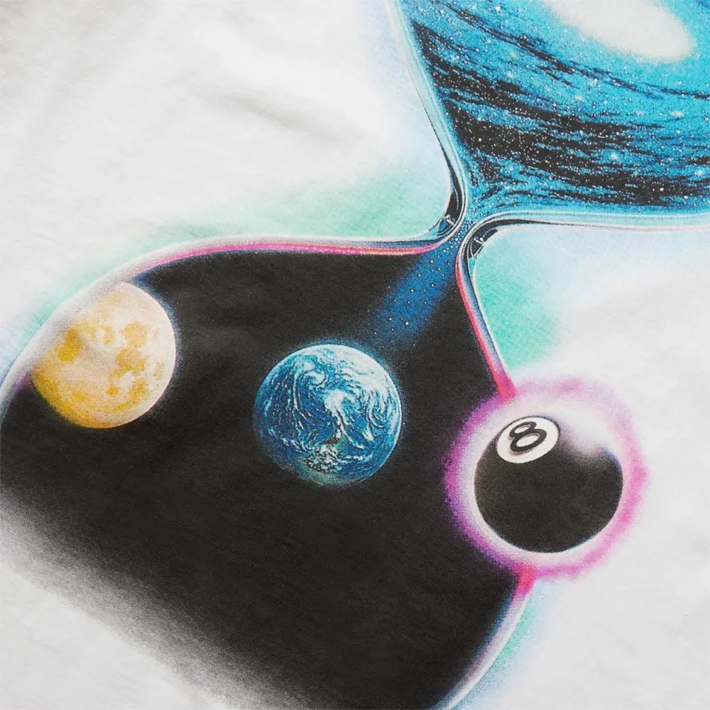 Áo Stussy Galaxy T-shirt 'White' - Ảnh 3