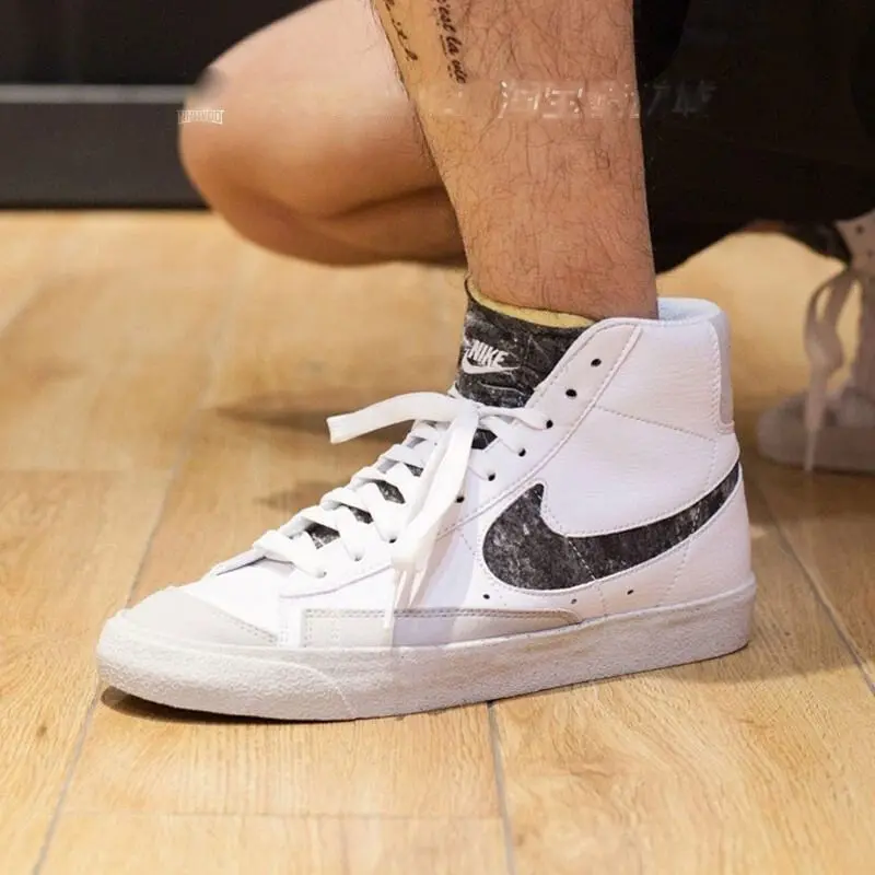 Giày Nike Blazer Mid '77 Vintage 'Smoke Grey' CW6726-100 - Ảnh 4
