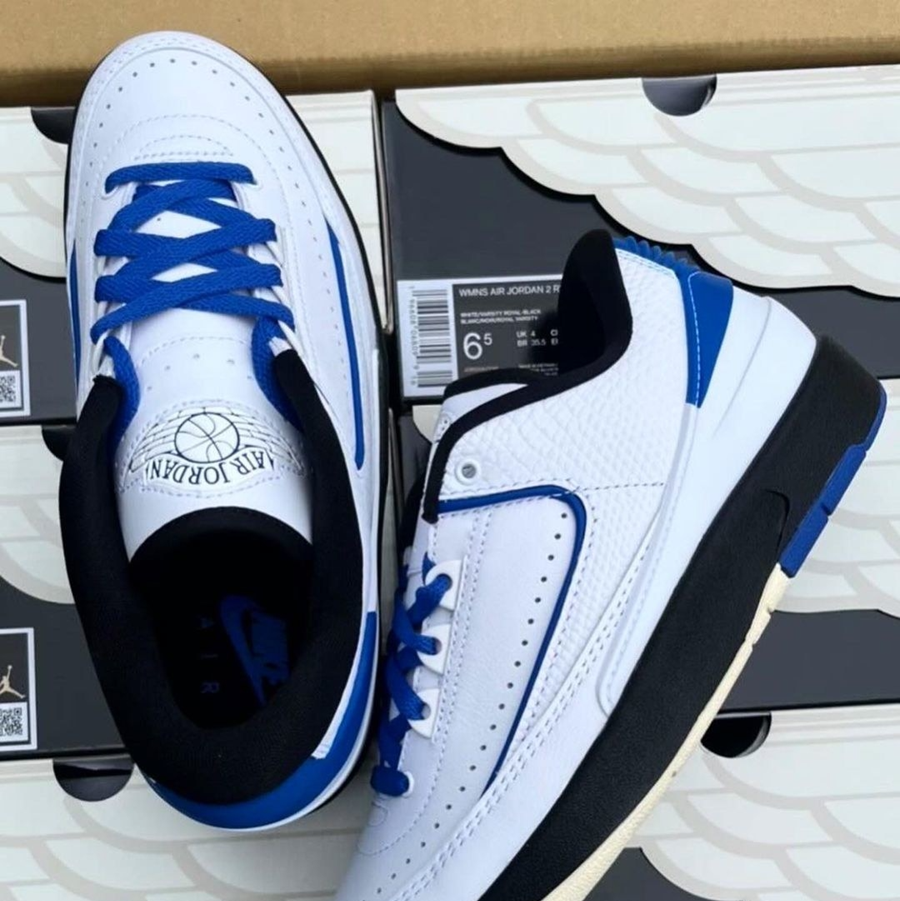 Giày Nike Air Jordan 2 Retro Low 'Varsity Royal' DX4401-104 - Ảnh 3
