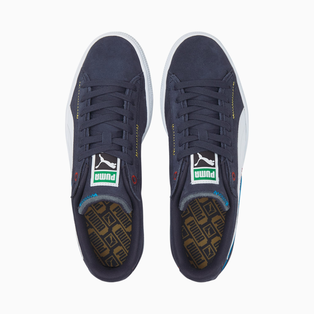 Giày Puma Suede Displaced 'Blue' 382875-04 - Ảnh 4