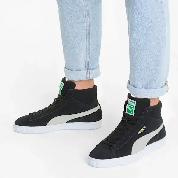 Giày Puma Suede Mid 21 'Black' 380205-01 - Ảnh 4