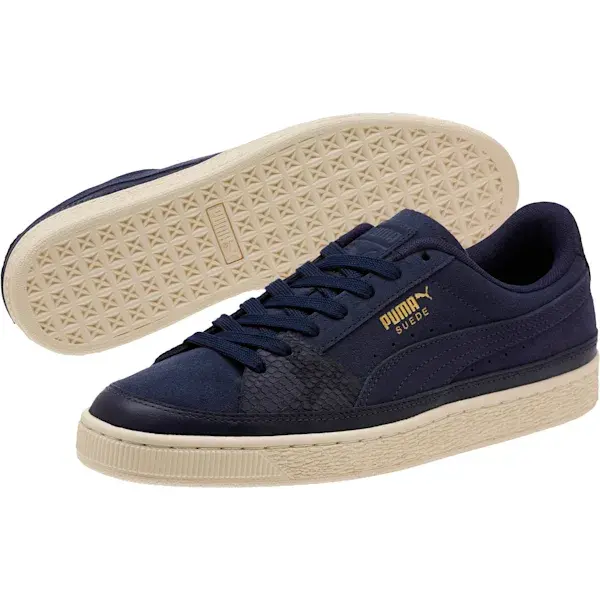 Alternative view of Giày Puma Suede Skate Premium 'Navy' 369484-01
