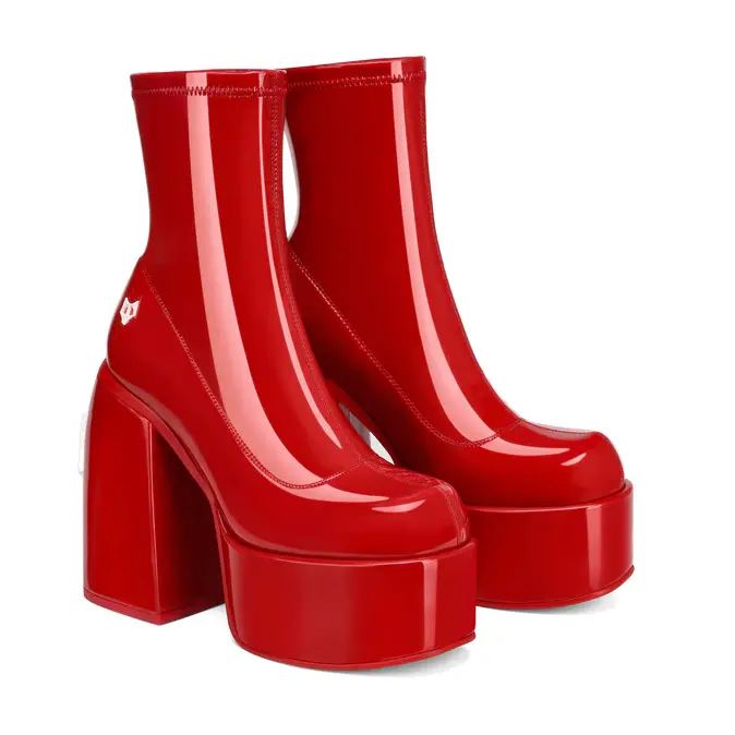 Giày Naked Wolfe Boost SUGAR PATENT 'RED' - Ảnh 3