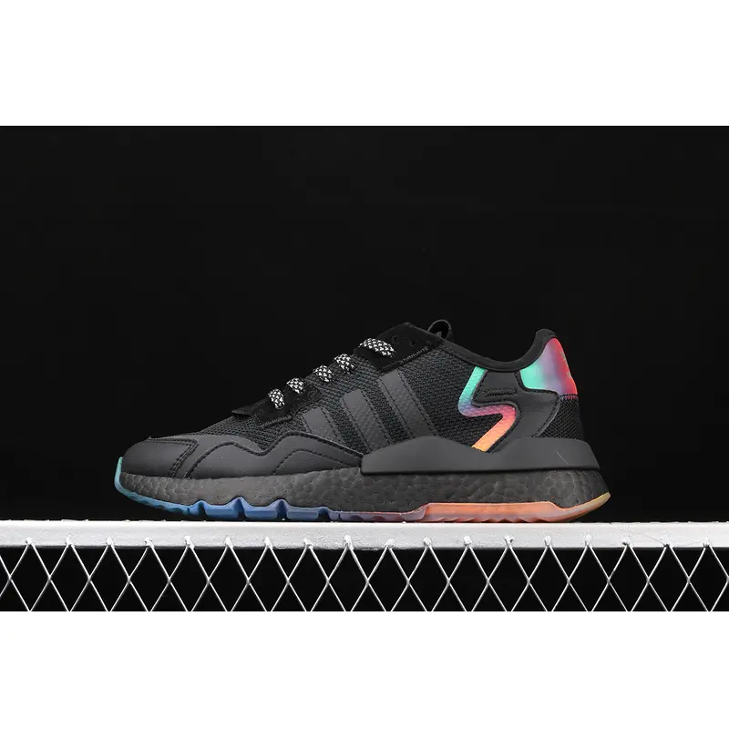 Giày Adidas Nite Jogger ‘Black Rainbow’ FV4545 - Ảnh 5