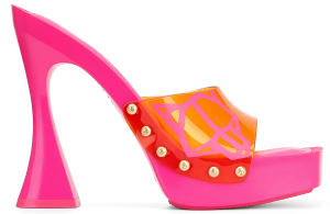 Giày cao gót Naked Wolfe SUNDAY 'PINK ORANGE'
