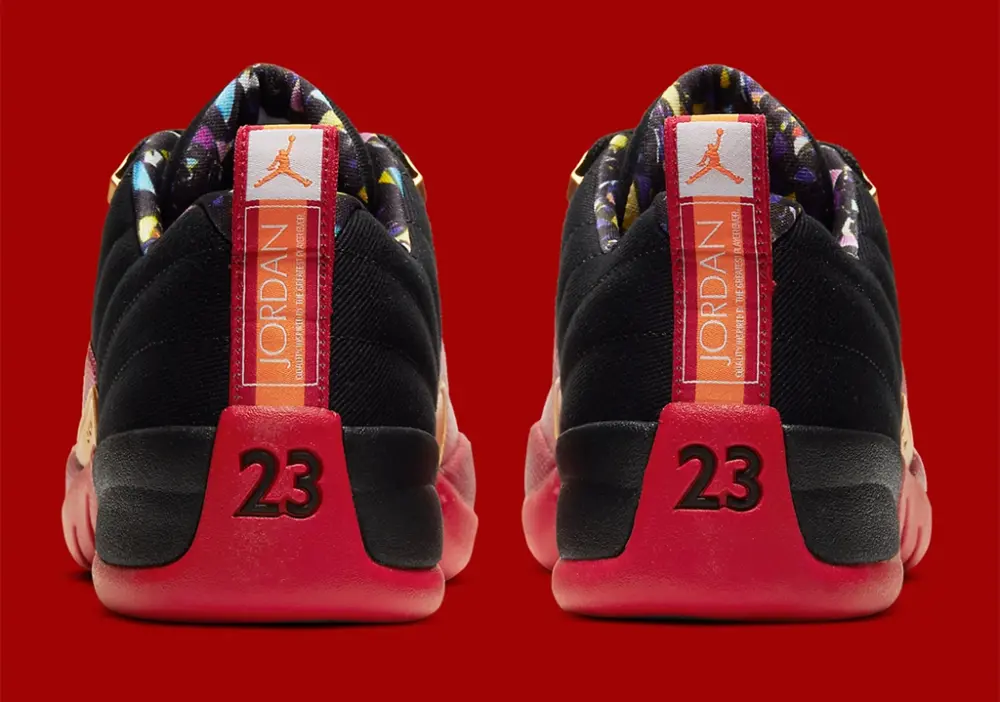 Giày Nike Air Jordan 12 Low SE GS 'Super Bowl' DH9695-001 - Ảnh 6