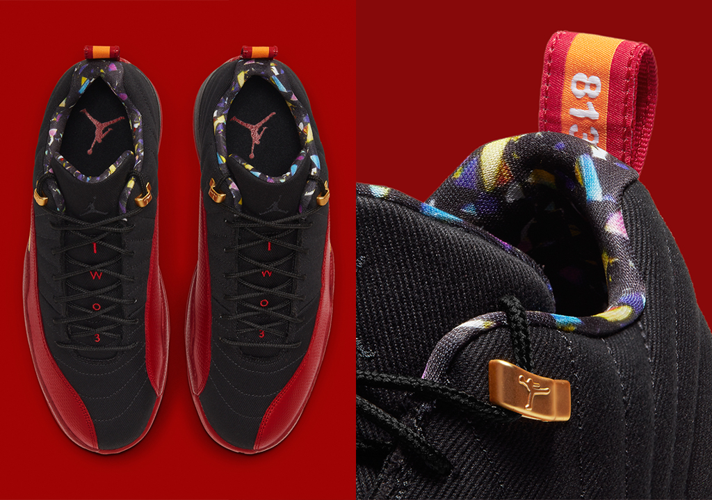 Giày Nike Air Jordan 12 Low SE GS 'Super Bowl' DH9695-001 - Ảnh 5