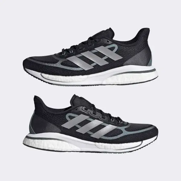 Alternative view of Giày Adidas Wmns Supernova+ 'Black Silver Metallic' FX2432