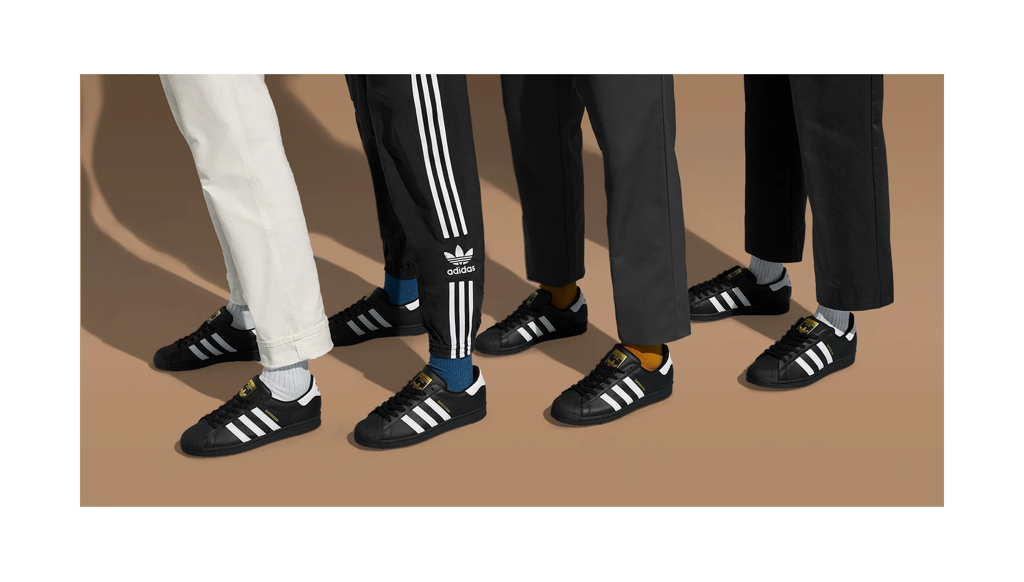 Giày Adidas Superstar Core Black White EG4959 - Ảnh 5