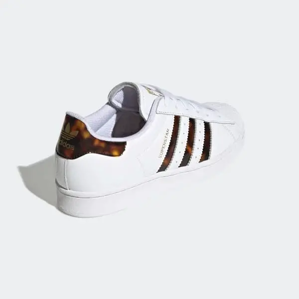 Alternative view of Giày Adidas Superstar 'White Brown' GY10323