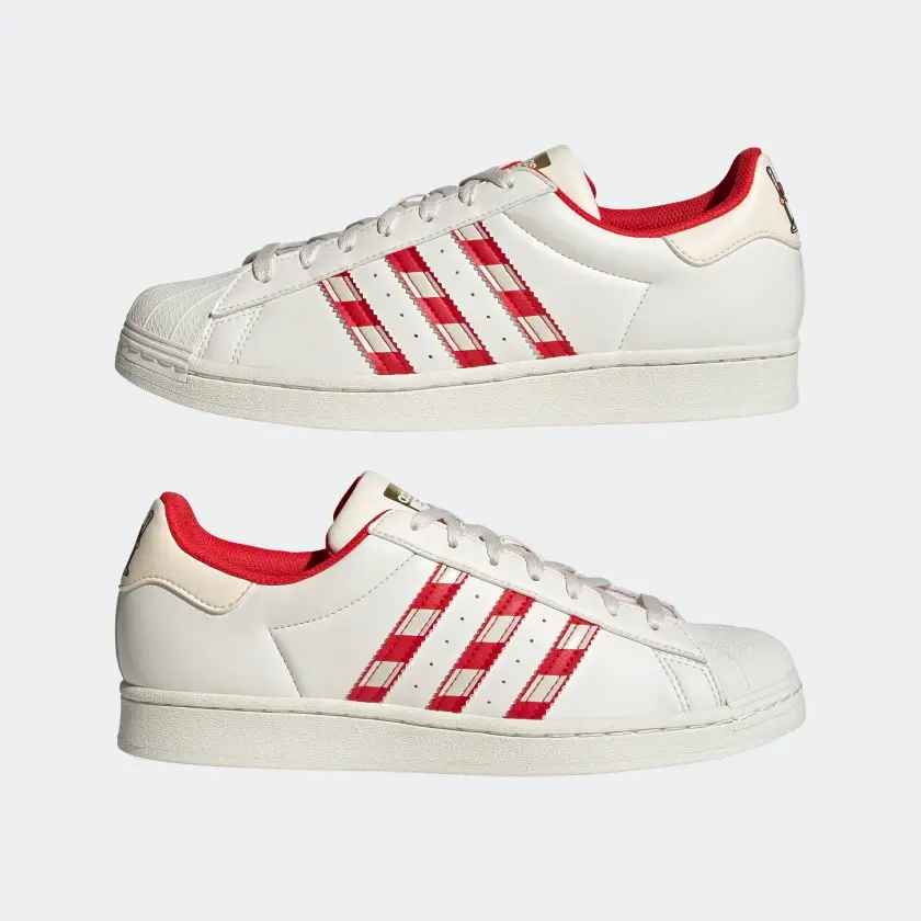 Alternative view of Giày Adidas Superstar Christmas Cloud White GZ4715