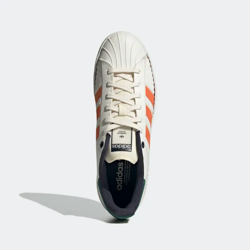 Giày Adidas Superstar OT Tech 'Cream Victory Crimson' H05649 - Ảnh 4