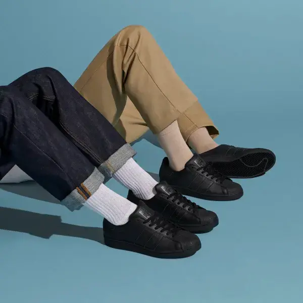 Alternative view of Giày Adidas Superstar All Black EG4957