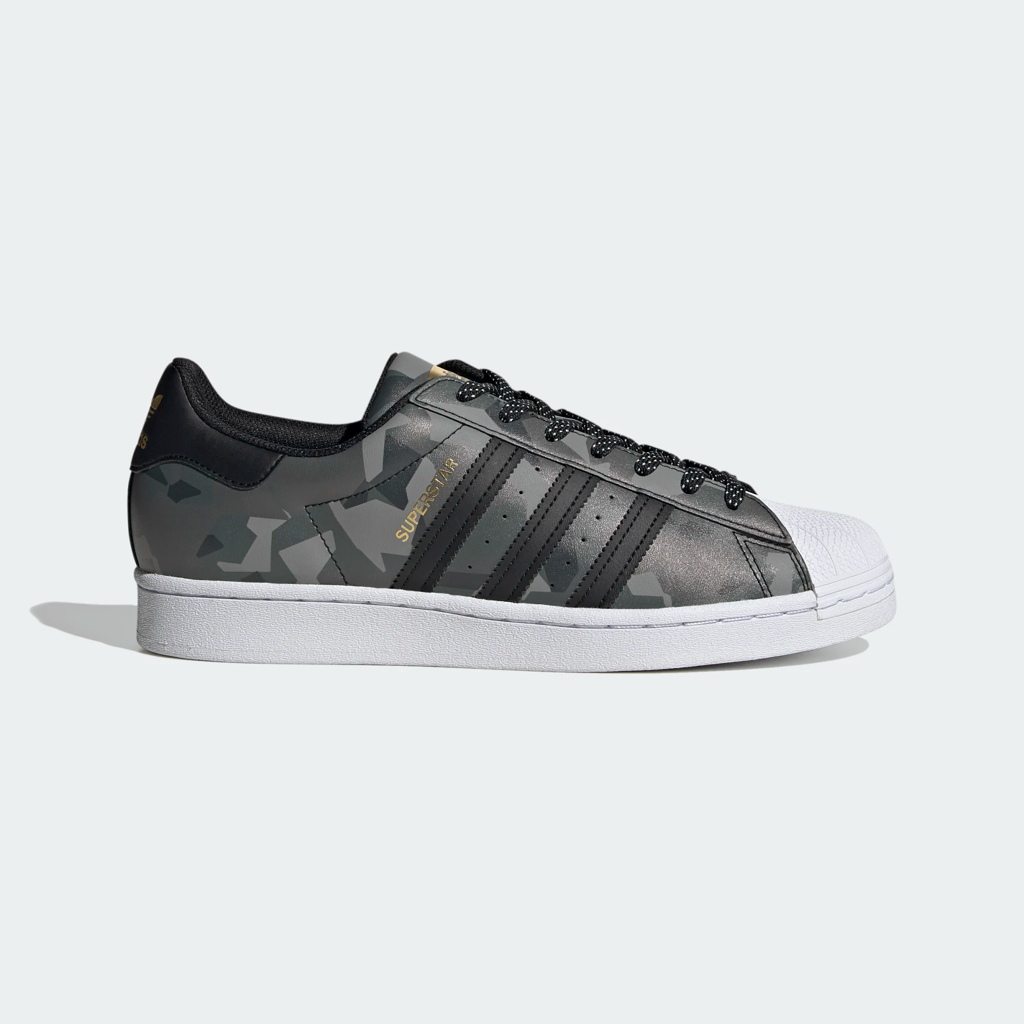Giày Adidas Superstar 'Black Gold Camo' FW6012 - Ảnh 3