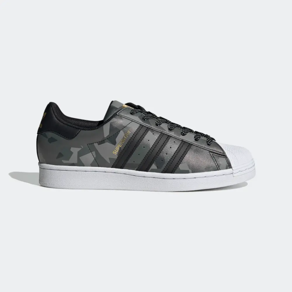 Giày Adidas Superstar 'Black Gold Camo' FW6012 - Ảnh 3