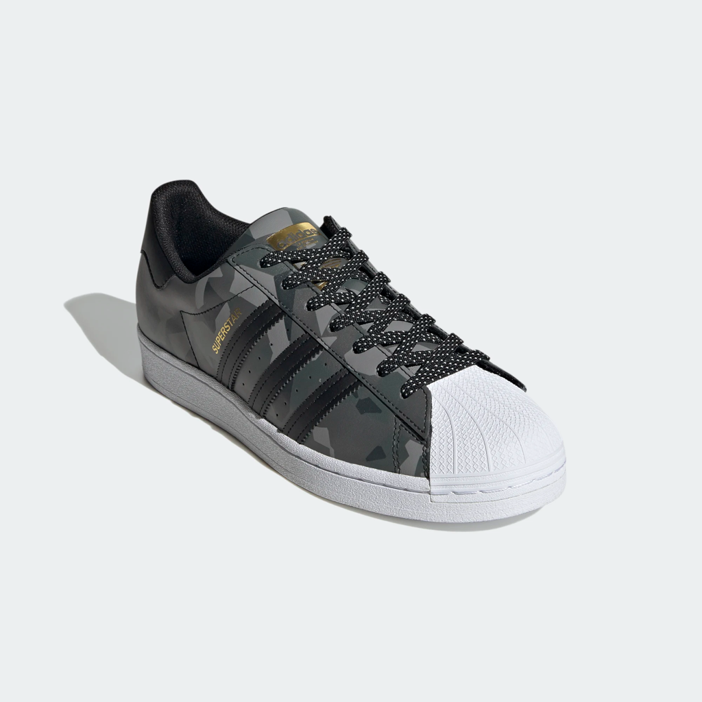Giày Adidas Superstar 'Black Gold Camo' FW6012 - Ảnh 6