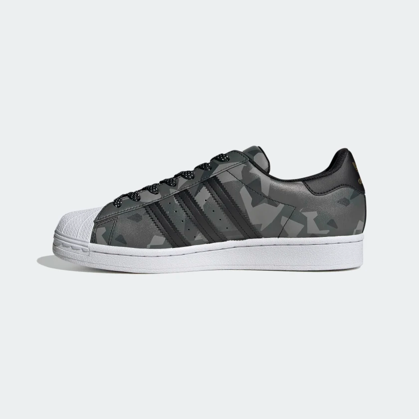 Giày Adidas Superstar 'Black Gold Camo' FW6012 - Ảnh 2