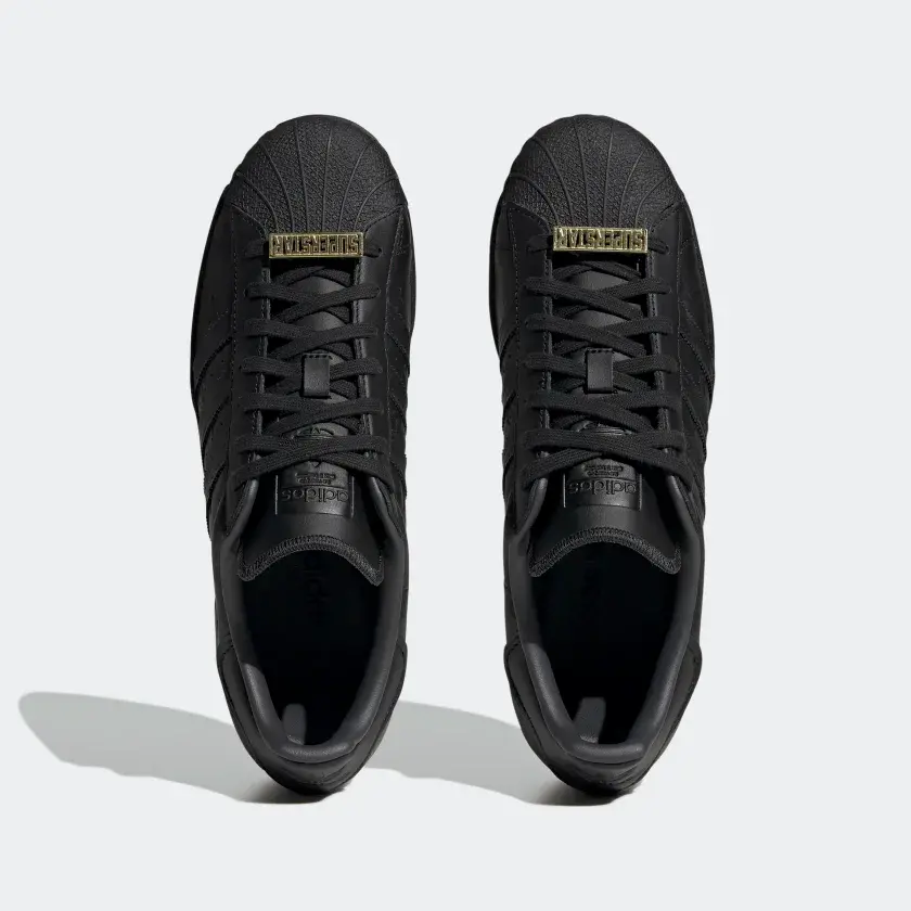 Giày Adidas Superstar 'Allover Debossed Trefoils Black' GY0026 - Ảnh 4