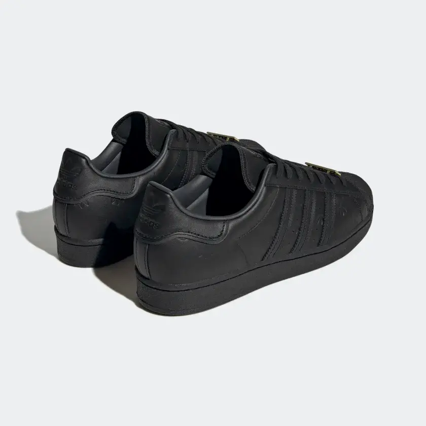 Giày Adidas Superstar 'Allover Debossed Trefoils Black' GY0026 - Ảnh 3