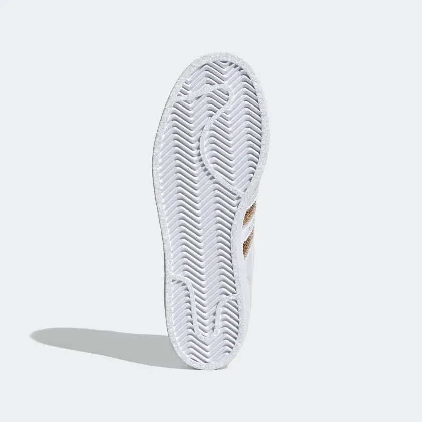 Giày Adidas Wmns Superstar 'White Gold Sequins' G55658 - Ảnh 5