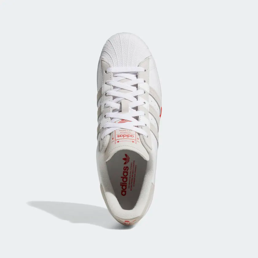 Giày Adidas Superstar 'Red White' GY09957 - Ảnh 3