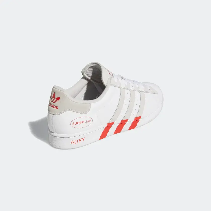 Alternative view of Giày Adidas Superstar 'Red White' GY09957