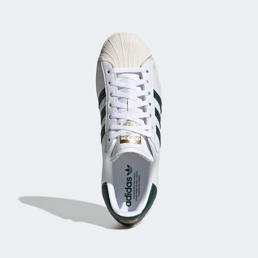 Giày Adidas Superstar Green White GZ16046 - Ảnh 4