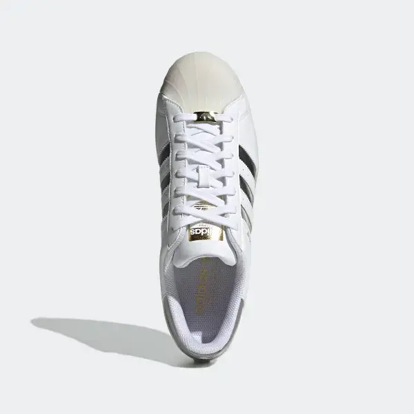 Giày Adidas Superstar White Silver H00233 - Ảnh 3