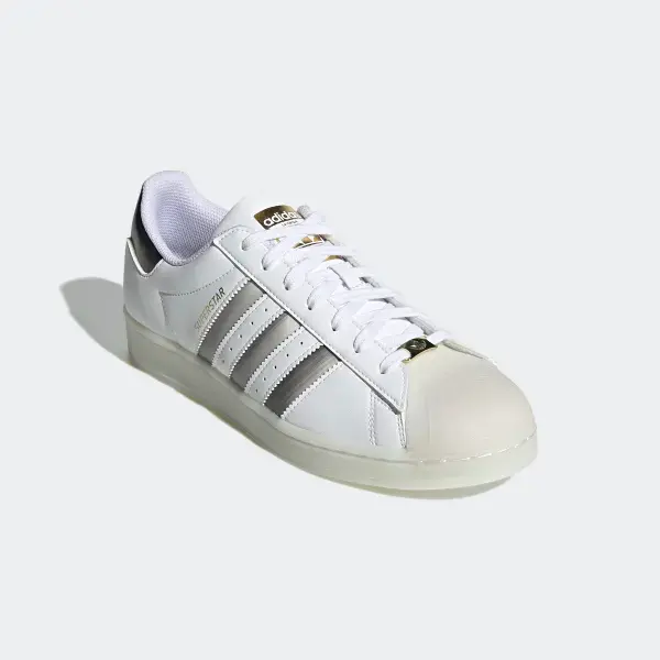 Alternative view of Giày Adidas Superstar White Silver H00233