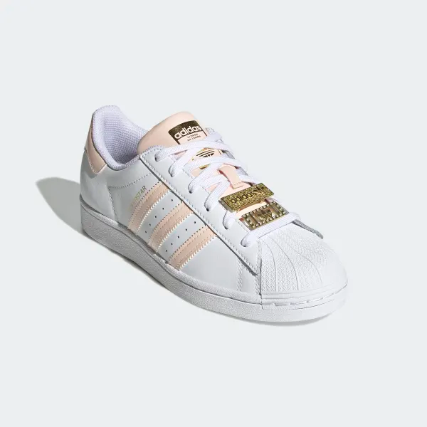 Giày Adidas Wmns Superstar 'White Pink Tint' H03910 - Ảnh 2