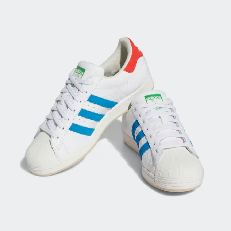 Giày Adidas Superstar 'Bright Blue Red' ID7964 - Ảnh 3