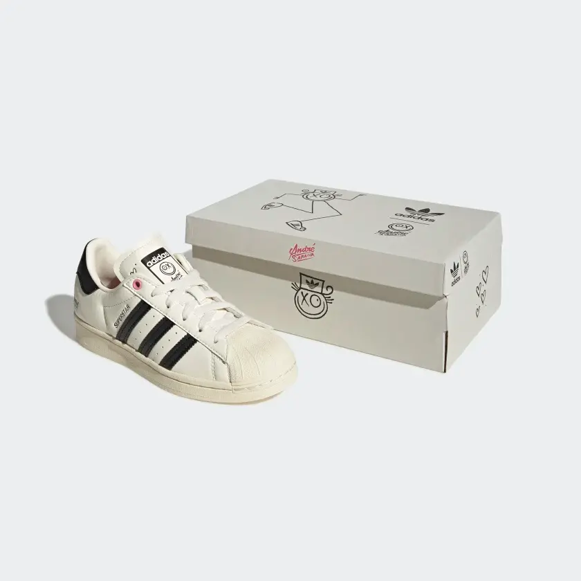 Giày Adidas Superstar X André Saraiva ‘Cream’ GZ1753 - Ảnh 8