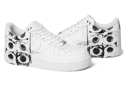 Alternative view of Giày Nike x Comme des Garcons x Supreme Air Force 1 923044-100
